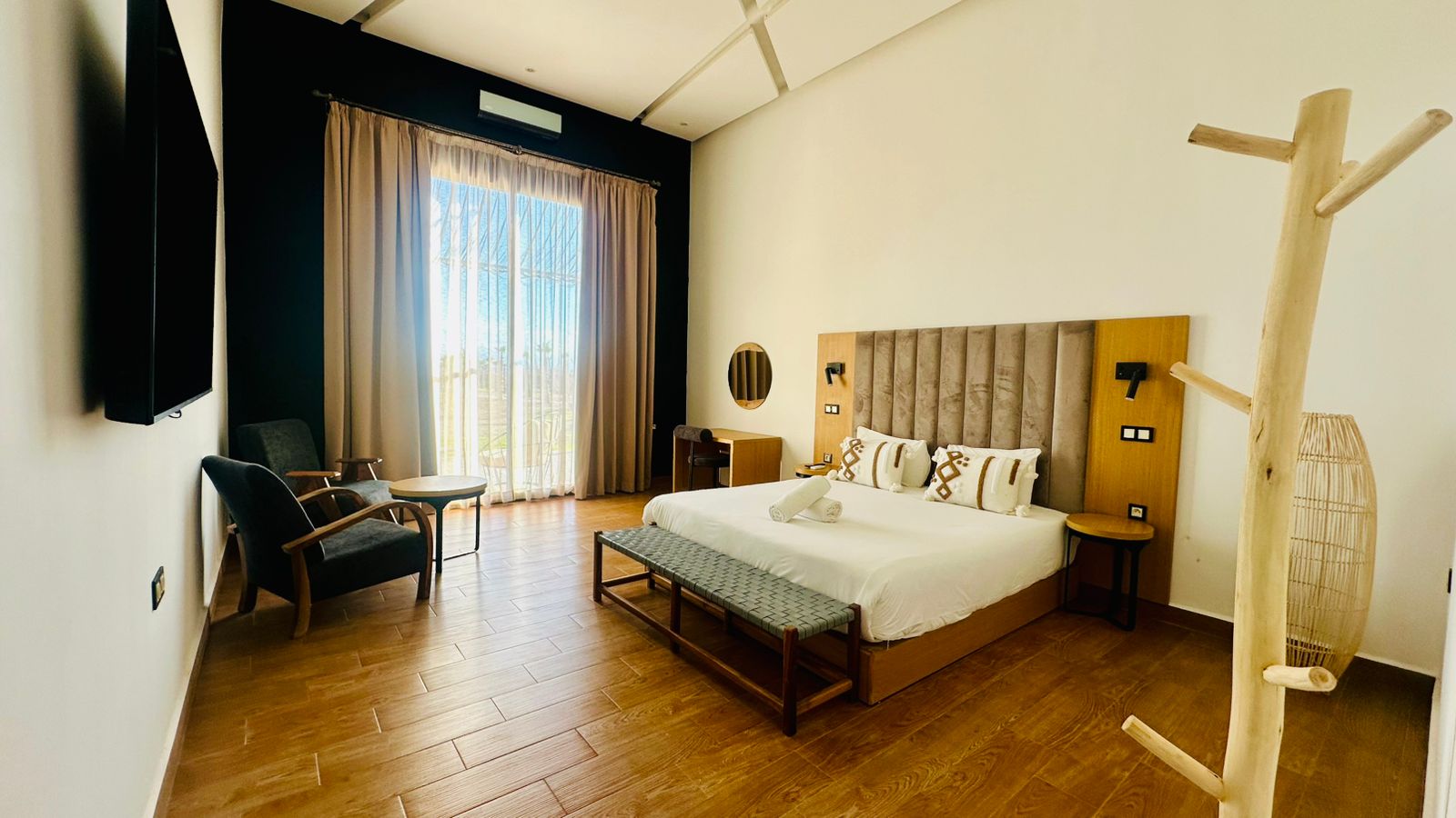 Suite zen avec tapis berbère
